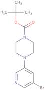 tert-Butyl 4-(5-bromopyridin-3-yl)piperazine-1-carboxylate