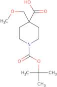 1-[(tert-Butoxy)carbonyl]-4-(methoxymethyl)piperidine-4-carboxylic acid