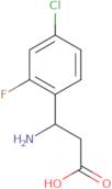 3-Amino-3-(4-chloro-2-fluorophenyl)propanoic acid