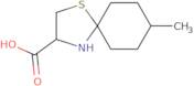 8-Methyl-1-thia-4-azaspiro[4.5]decane-3-carboxylic acid