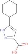 3-Cyclohexyl-1H-pyrazole-5-carboxylic acid