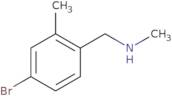 [(4-Bromo-2-methylphenyl)methyl](methyl)amine