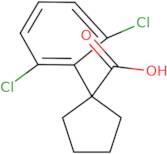 1-(2,6-Dichlorophenyl)cyclopentane-1-carboxylic acid