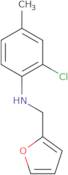 2-Chloro-N-(furan-2-ylmethyl)-4-methylaniline