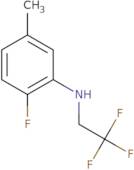 2-Fluoro-5-methyl-N-(2,2,2-trifluoroethyl)aniline