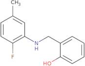 2-{[(2-Fluoro-5-methylphenyl)amino]methyl}phenol