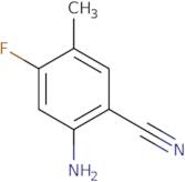 2-amino-4-fluoro-5-methylbenzonitrile