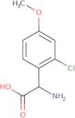 2-(2-Chloro-4-methoxyphenyl)-DL-glycine