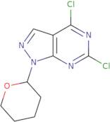 4,6-dichloro-1-(oxan-2-yl)-1h-pyrazolo[3,4-d]pyrimidine