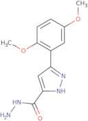 3-(2,5-Dimethoxyphenyl)-1H-pyrazole-5-carbohydrazide
