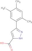 3-(2,4,5-Trimethylphenyl)-1H-pyrazole-5-carboxylic acid