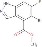 Methyl 5-bromo-6-fluoro-1H-indazole-4-carboxylate