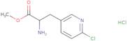 Methyl 2-amino-3-(6-chloropyridin-3-yl)propanoate hydrochloride