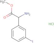Methyl 2-amino-2-(3-iodophenyl)acetate hydrochloride