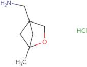 {1-Methyl-2-oxabicyclo[2.1.1]hexan-4-yl}methanamine hydrochloride