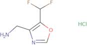 [5-(Difluoromethyl)-1,3-oxazol-4-yl]methanamine hydrochloride