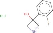 3-(2-Fluorophenyl)azetidin-3-ol hydrochloride