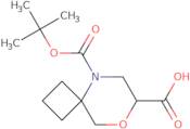 5-[(tert-Butoxy)carbonyl]-8-oxa-5-azaspiro[3.5]nonane-7-carboxylic acid