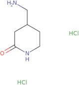 4-(Aminomethyl)piperidin-2-one dihydrochloride