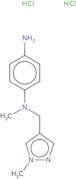 N1-Methyl-N1-[(1-methyl-1H-pyrazol-4-yl)methyl]benzene-1,4-diamine dihydrochloride