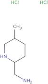 (5-Methylpiperidin-2-yl)methanamine dihydrochloride