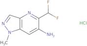 5-(Difluoromethyl)-1-methyl-1H-pyrazolo[4,3-b]pyridin-6-amine hydrochloride