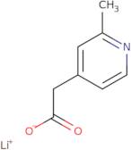 2-(2-methylpyridin-4-yl)acetate lithium