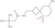 tert-Butyl N-({8-amino-5,5-dioxo-5Î»6-thiaspiro[3.5]nonan-2-yl}methyl)carbamate