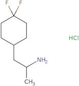 1-(4,4-Difluorocyclohexyl)propan-2-amine hydrochloride