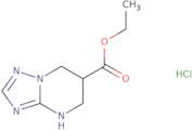 Ethyl 4H,5H,6H,7H-[1,2,4]triazolo[1,5-a]pyrimidine-6-carboxylate hydrochloride