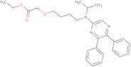 Ethyl 2-{4-[(5,6-diphenylpyrazin-2-yl)(propan-2-yl)amino]butoxy}acetate