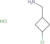 (3-Chlorocyclobutyl)methanamine hydrochlorides