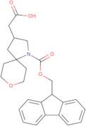 2-(1-{[(9H-Fluoren-9-yl)methoxy]carbonyl}-8-oxa-1-azaspiro[4.5]decan-3-yl)acetic acid