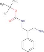 tert-Butyl N-(3-amino-2-phenylpropyl)carbamate