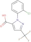 1-(2-Chlorophenyl)-3-(trifluoromethyl)-1H-pyrazole-5-carboxylic acid