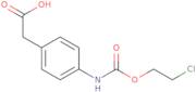 2-(4-{[(2-Chloroethoxy)carbonyl]amino}phenyl)acetic acid