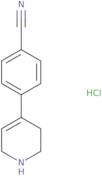 4-(1,2,3,6-Tetrahydropyridin-4-yl)benzonitrile hydrochloride