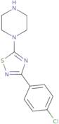 1-[3-(4-Chlorophenyl)-1,2,4-thiadiazol-5-yl]piperazine