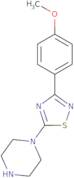1-[3-(4-Methoxyphenyl)-1,2,4-thiadiazol-5-yl]piperazine