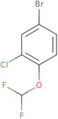 4-Bromo-2-chloro-1-(difluoromethoxy)benzene