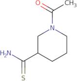 1-Acetylpiperidine-3-carbothioamide