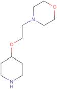 4-[2-(Piperidin-4-yloxy)ethyl]morpholine