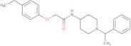 2-(4-Ethylphenoxy)-N-[1-(1-phenylethyl)piperidin-4-yl]acetamide