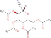 2,3,4,6-Tetra-O-acetyl-1-bromo-1-deoxy-b-D-galactopyranosyl cyanide