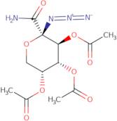 C-(2,3,4-Tri-O-acetyl-1-azido-1-deoxy-b-D-galactopyranosyl)formamide