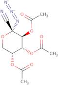 2,3,4-Tri-O-acetyl-1-azido-1-deoxy-b-D-arabinopyranosyl cyanide