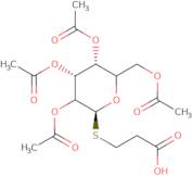 3-[(2,3,4,6-Tetra-O-acetyl-b-D-glucopyranosyl)thio]-propanoic acid