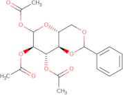 Tri-O-acetyl-4,6-O-benzylidene-D-glucopyranose