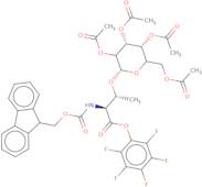 2,3,4,6-Tetra-O-acetyl-a-D-mannopyranosyl-(N2-Fmoc)-L-threonine pentafluorophenyl ester