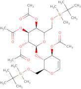 3,2',3',4'-Tetra-O-acetyl-6,6'-di-O-tert-butyldimethylsilyl-lactal